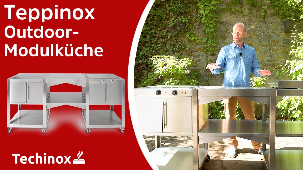 Perfekt und gesund grillen mit der individuellen Outdoor-Modulküche | Techinox
